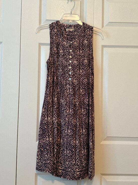 Faherty Dresses & Skirts - Faherty Ishe Sleeveless Pintuck Dress